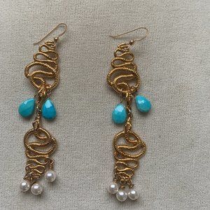 Turquoise Drop Earrings